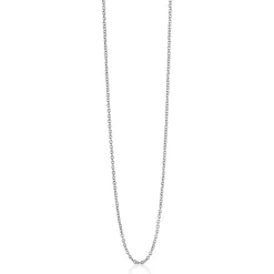 Outlet Zinzi 60cm zilveren anker ketting ZILC-A60