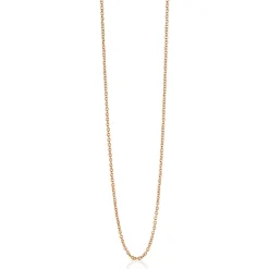 Clearance Zinzi 90cm zilveren anker ketting rosé verguld ZILC-A90R