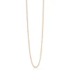 Best Zinzi 70cm zilveren anker ketting rosé verguld ZILC-A70R