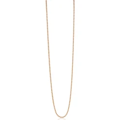 Sale Zinzi 80cm zilveren bolletjes ketting rosé verguld ZILC-B80R