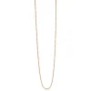 Sale Zinzi 60cm zilveren bolletjes ketting rosé verguld ZILC-B60R