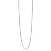 Discount Zinzi 42cm zilveren gourmet ketting ZILC-G42