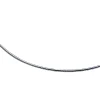 Best Zinzi 43cm zilveren omega collier 1,5mm breed ZIOM15-43