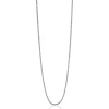 Best Zinzi 45cm zilveren palmier ketting ZILC-P45