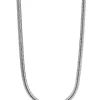 Clearance Zinzi 45cm zilveren slangen collier 1,5mm breed ZISL15-45