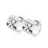 Clearance Zinzi Mart Visser by zilveren fantasie oorsieraden glad 16 x 13,5mm MVO15
