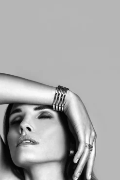 Sale Zinzi Mart Visser by zilveren klem armband breed glad 24mm MVA1