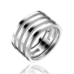 Discount Zinzi Mart Visser by zilveren ring glad MVR1