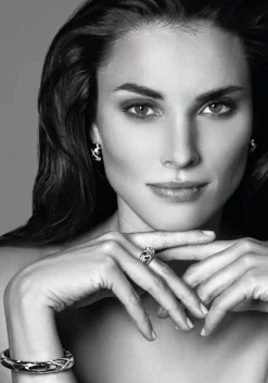 New Zinzi Mart Visser by zilveren ring glad wit MVR8