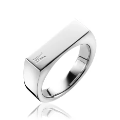 Clearance Zinzi Mart Visser by zilveren ring glad MVR5