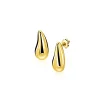 Clearance Zinzi 8,5mm gold plated zilveren oorstekers druppelvorm ZIO2719G