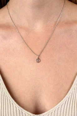 Zinzi 9mm zilveren Boogschutter sterrenbeeldhanger bezet met witte zirconia ZIH-BOO (zonder collier)
