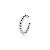 Best Zinzi 14mm zilveren ear cuff bolletjes per stuk geprijsd ZIO-CUFF2