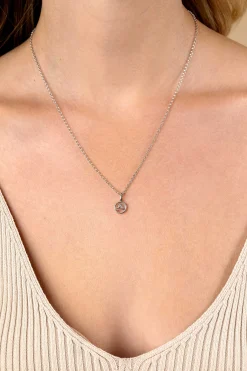 Clearance Zinzi 9mm zilveren Weegschaal sterrenbeeldhanger bezet met witte zirconia ZIH-WEE (zonder collier)
