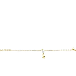 Zinzi gold plated zilveren paperclip schakelarmband met witte zoetwaterparel en slang ZIA2761