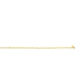New Zinzi gold plated zilveren armband met venetiaanse schakels 3mm 16,5-19,5cm ZIA2587
