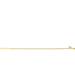 Outlet Zinzi gold plated zilveren singapore armband met glinsterende gedraaide schakels 1,9mm breed 17-20cm ZIA2585G