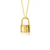 Discount Zinzi gold plated zilveren slot-hanger 15mm met zon-motief en witte zirconia ZIH2356 (zonder collier)