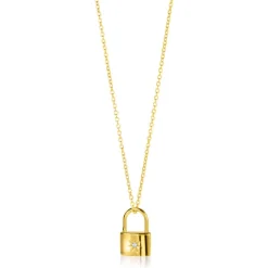 Discount Zinzi gold plated zilveren slot-hanger 15mm met zon-motief en witte zirconia ZIH2356 (zonder collier)