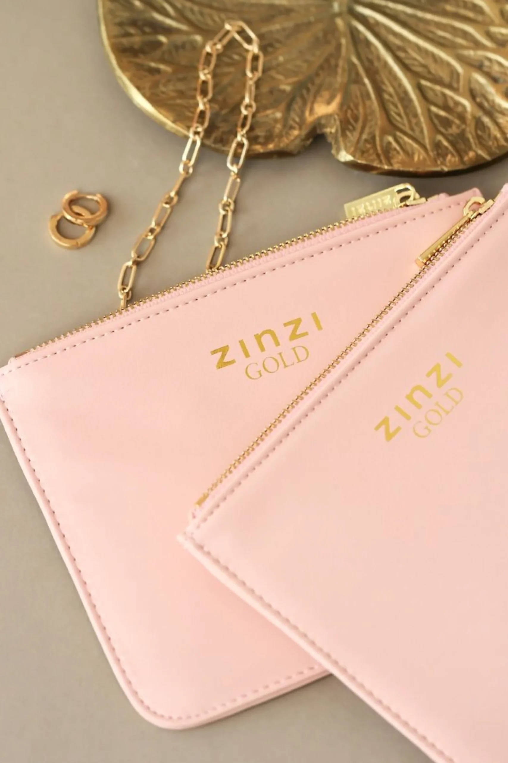 Zinzi opberg etui roze ETUI-ZG