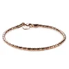 Outlet Zinzi rosé verguld zilveren fantasie armband 17-19cm ZIA1129R