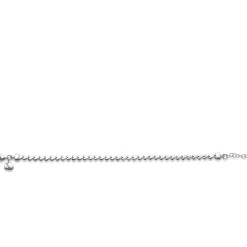 Sale Zinzi zilveren armband hartjes 4,5mm breed ZIA1798