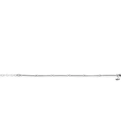 Discount Zinzi zilveren armband met lange gladde staafjes 16,5-19,5cm ZIA2539