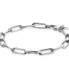 Discount Zinzi zilveren armband met 5,5mm brede paperclip schakel 19cm ZIA2286