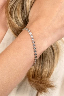 Discount Zinzi zilveren armband met ronde schakels zonnestralen 4,3mm breed ZIA2272