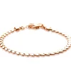 Best Zinzi zilveren armband rosé verguld hartjes 4,5mm breed ZIA1798R