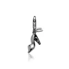 Clearance Zinzi zilveren bedel pump CHARMS4