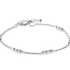 Zinzi zilveren enkelband ovaaltjes 23+4cm ZIE1809