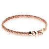 Sale Zinzi zilveren fantasie armband rosé verguld 18,5cm ZIA878R