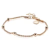 Discount Zinzi zilveren fantasie armband rosé verguld 17,5-20,5cm ZIA1128R