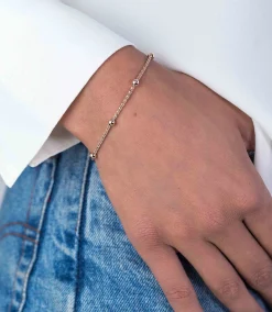 Discount Zinzi zilveren fantasie armband rosé verguld 17,5-20,5cm ZIA1128R