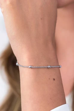 Sale Zinzi zilveren fantasie armband 17,5-20,5cm ZIA1128