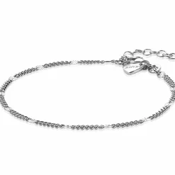 Online Zinzi zilveren gourmet fantasie armband 2,7mm breed 17-20cm ZIA2157