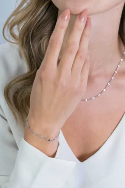 Online Zinzi zilveren gourmet fantasie armband 2,7mm breed 17-20cm ZIA2157