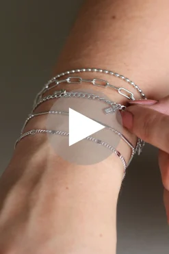 Online Zinzi zilveren gourmet fantasie armband 2,7mm breed 17-20cm ZIA2157