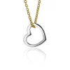 Hot Zinzi zilveren hanger 12mm open hart ZIH2197