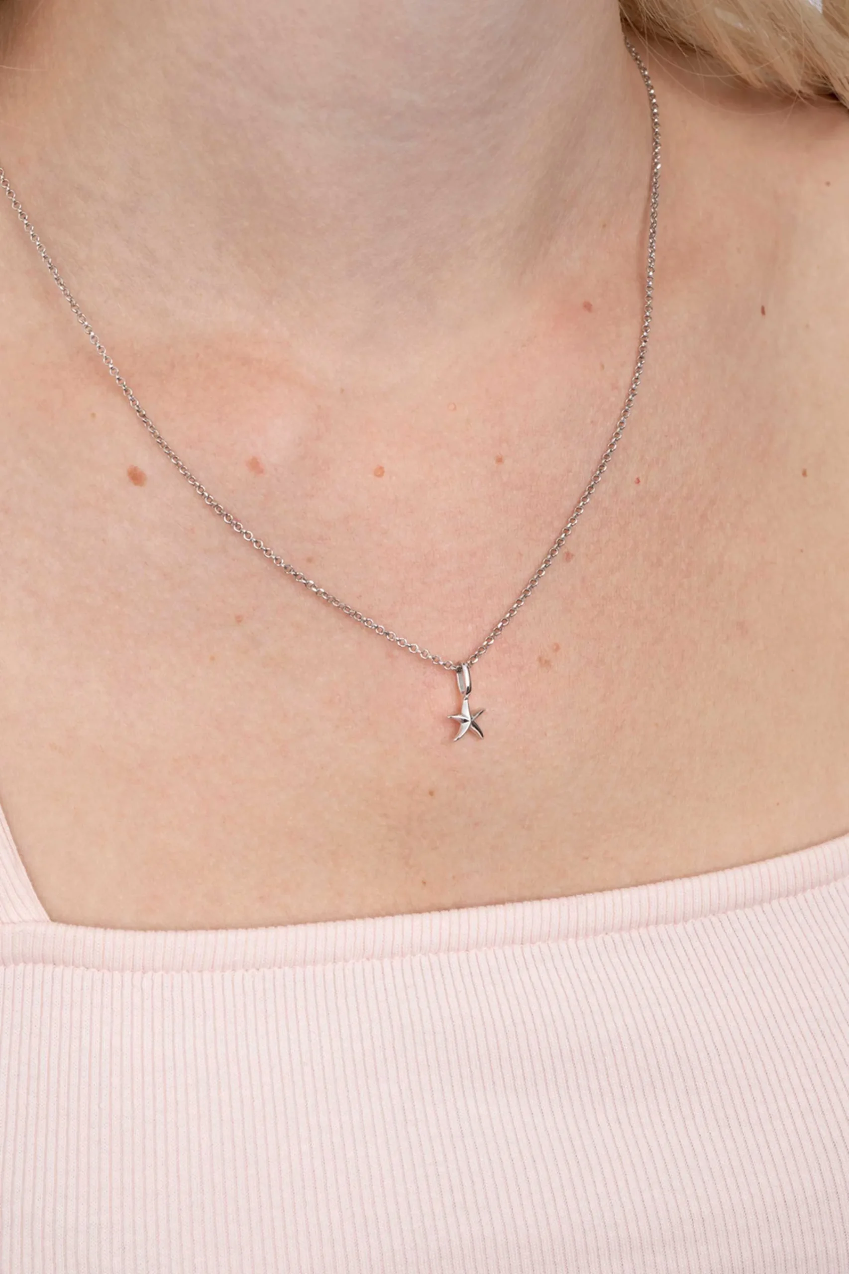 Hot Zinzi zilveren hanger zeester ZIH2064 (zonder collier)