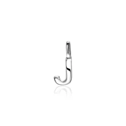 Sale Zinzi zilveren letter hanger J ZIH2140J