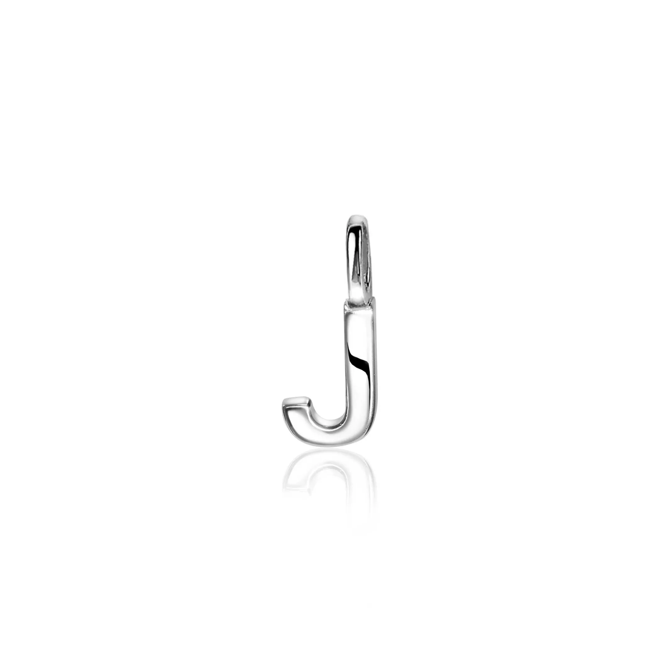 Sale Zinzi zilveren letter hanger J ZIH2140J