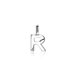 Clearance Zinzi zilveren letter hanger R ZIH2140R