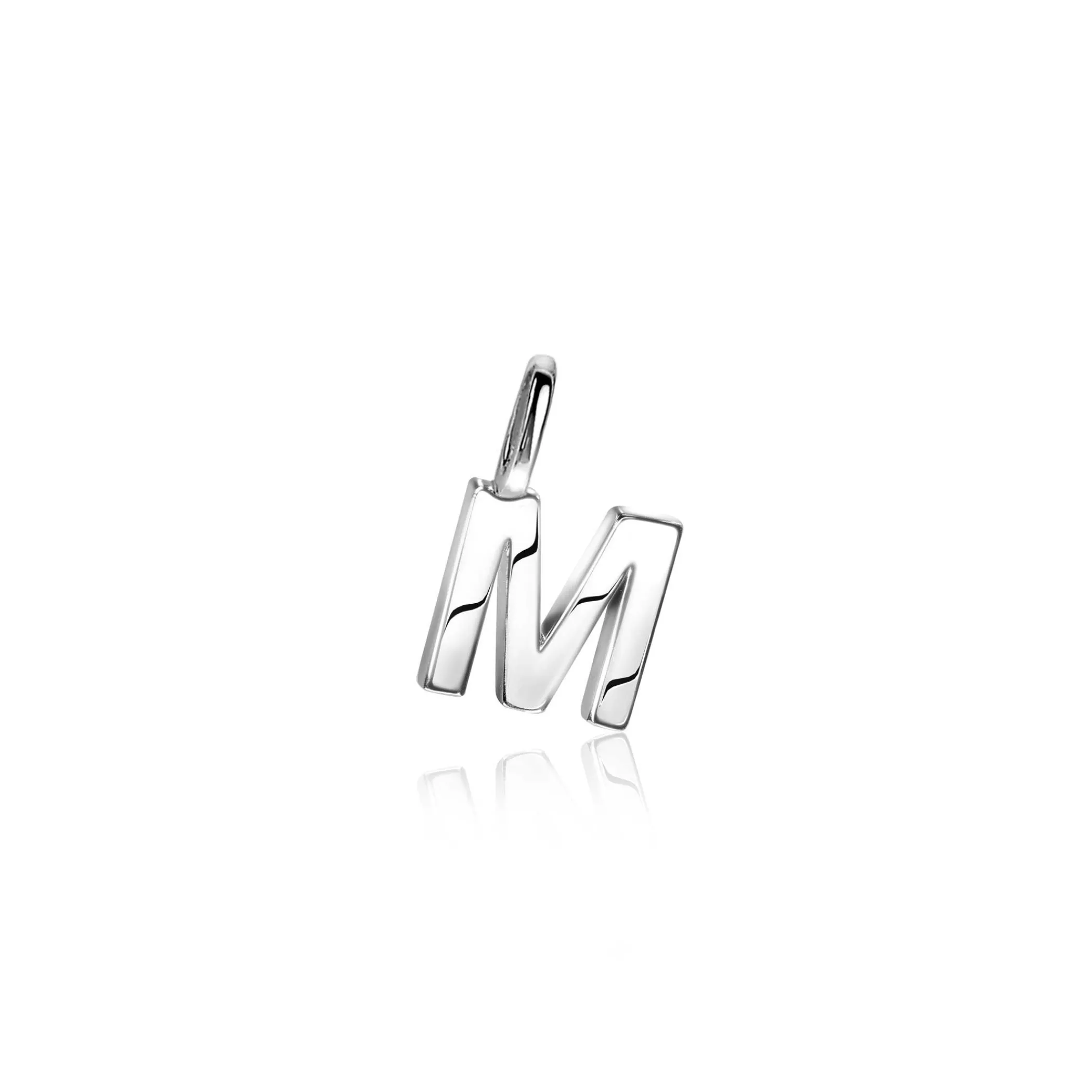 Discount Zinzi zilveren letter hanger M ZIH2140M