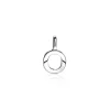 Hot Zinzi zilveren letter hanger O ZIH2140O
