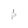 Discount Zinzi zilveren letter hanger P ZIH2140P
