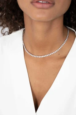 Sale Zinzi zilveren luxe collier 43cm met rolex-style schakels 5mm ZIC1997