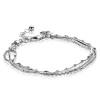 Outlet Zinzi zilveren multi-look armband ZIA1462