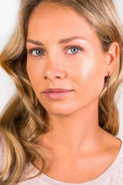 Sale Zinzi zilveren oorbedels rosé verguld gourmet ketting 30mm ZICH1694R (zonder oorringen)